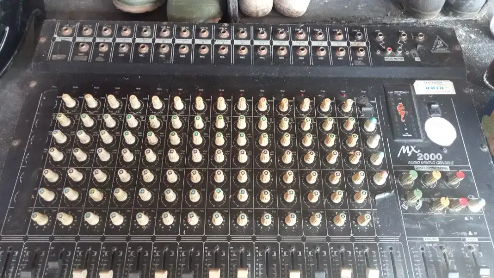 Mikser audio 16chanel jadul