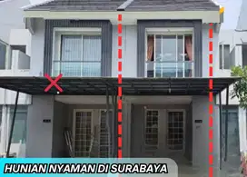 Dijual Rumah 2 lt di Grand Pakuwon Cluster Queensland Surabaya