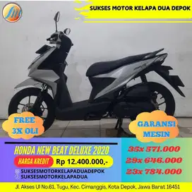 HONDA NEW BEAT DELUXE 2020 CASH/KREDIT DP MURAH SYARAT MUDAH