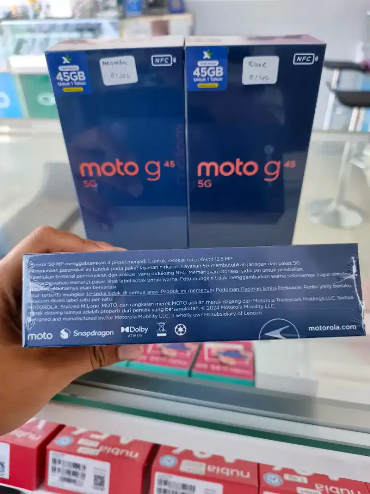 MOTOROLA G45 5G 8/256 SEGEL PABRIK GARANSI RESMI