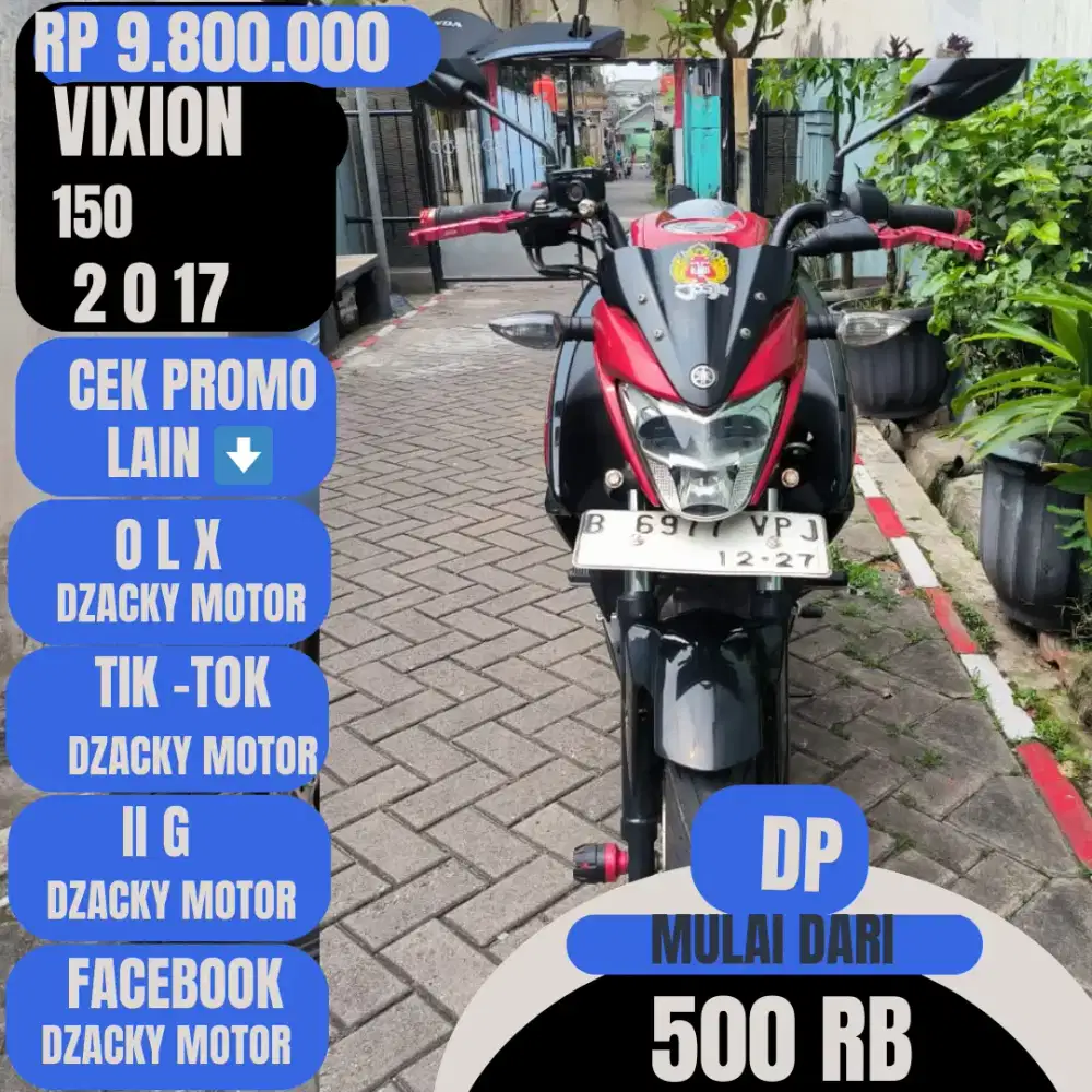 VIXION 150 THN 2017 SECOND LIKE NEW