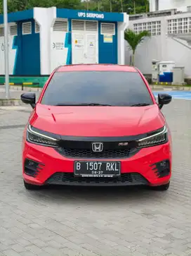 [LOW KM] HONDA CITY RS HATCHBACK AT 2022 MERAH