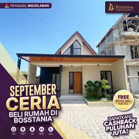 Rumah Scandinavian Modern di BOSSTANIA TRIYAGAN 2