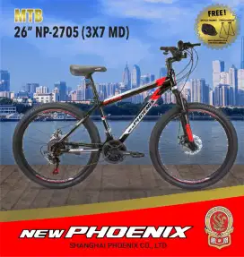 Sepeda Gunung MTB New Phoenix NP-2705 26