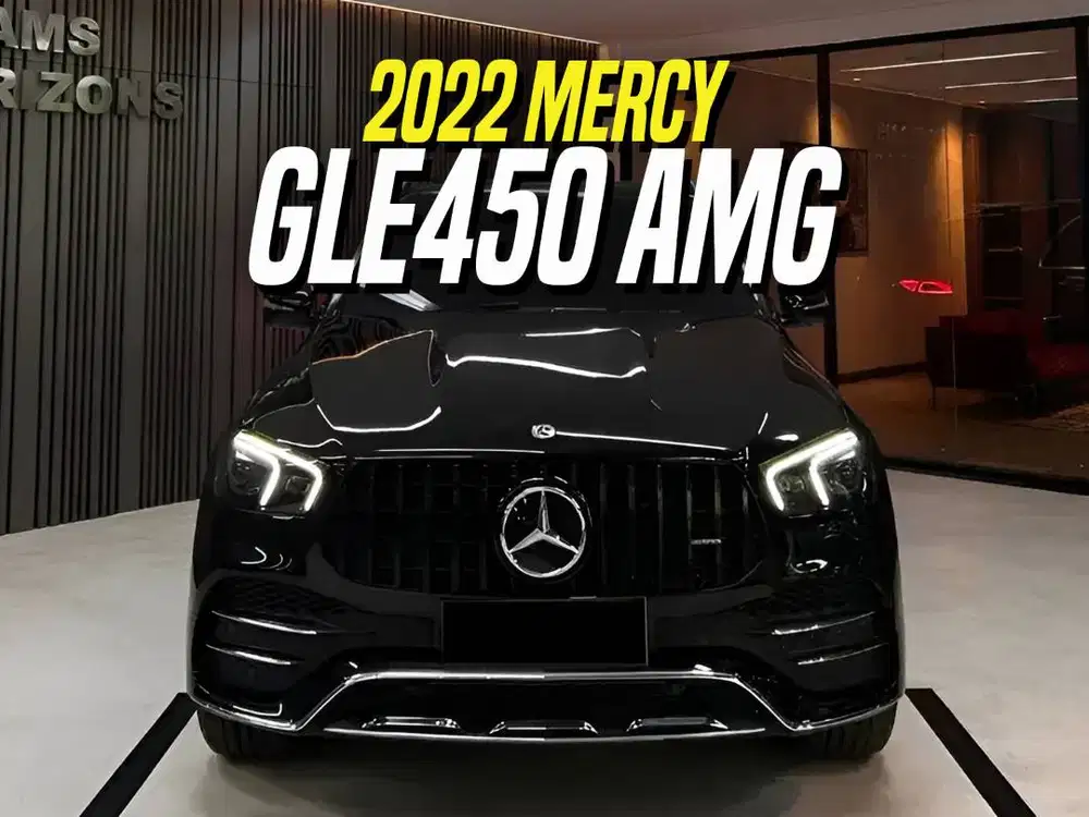 Mercedes Benz GLE450 AMG 2022 Black Mercy GLE 450 Hitam