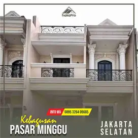 Jual Rumah 2 Lt +Rooftop Kebagusan Pasar Minggu Jakarta Selatan Dkt Stasiun & TB Simatupang [AR108]