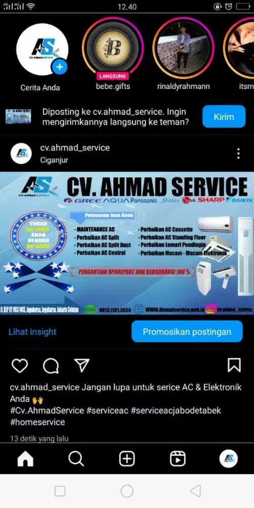 Service dispenser kulkas AC mesin cuci