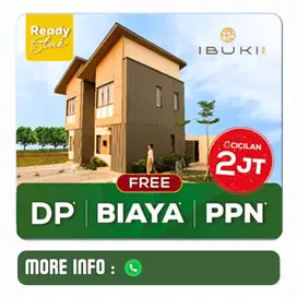 Dijual Rumah IBUKI Ready sudah all In dan free ac 2 unit