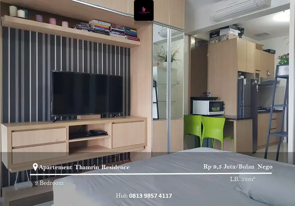 Dijual Apartement Thamrin Executive Middle Floor Type Studio Furnished