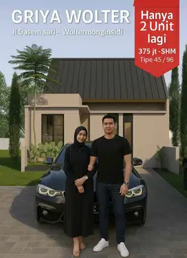 Rumah pedurungan belakang aneka jaya wolter strategis jalan lebar
