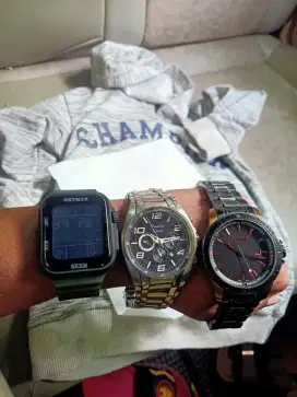 Di jual jam AC ori dan tahan air  wa dan hp aja murah meriah