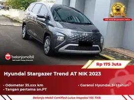 [ GARANSI 5TH ] Hyundai Stargazer Trend AT Abu 2023/2024