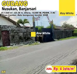 Dijual Gudang di Jl Walanda Maramis Bibis Solo akses truk engkel
