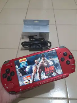 PSP Slim seri 3000 Memory 8gb Fullgame Plus Cassan Mines Lcd bergaris