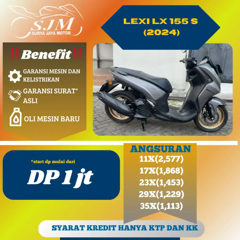 Lexi LX 155 S 2024 Pajak Panjang
