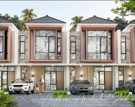 Rumah Lux Baru Harga Promo utk type 2 Lantai dlm cluster di Cihanjuang