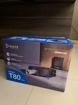 ecovacs deebot t80 omni robot vacuum cleaner vacum sapu vakum pel