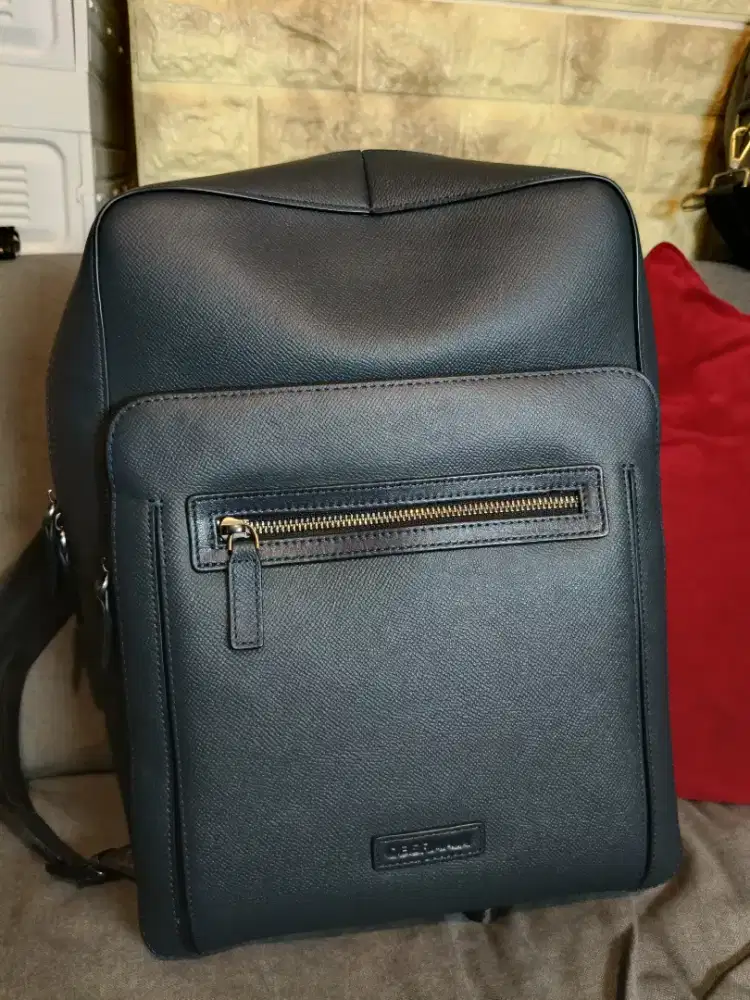 Tas backpack full Kulit asli Obermain like new