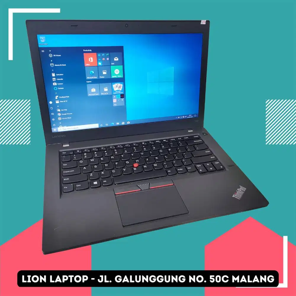 RAM 8GB Core i5 SSD 256GB Lenovo Thinkpad T460 [15/09]