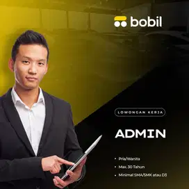 LOWONGAN KERJA: ADMIN STAFF