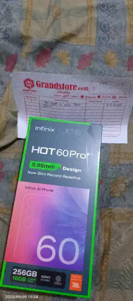 Infinix Hot 60pro+ 8/256 BARU