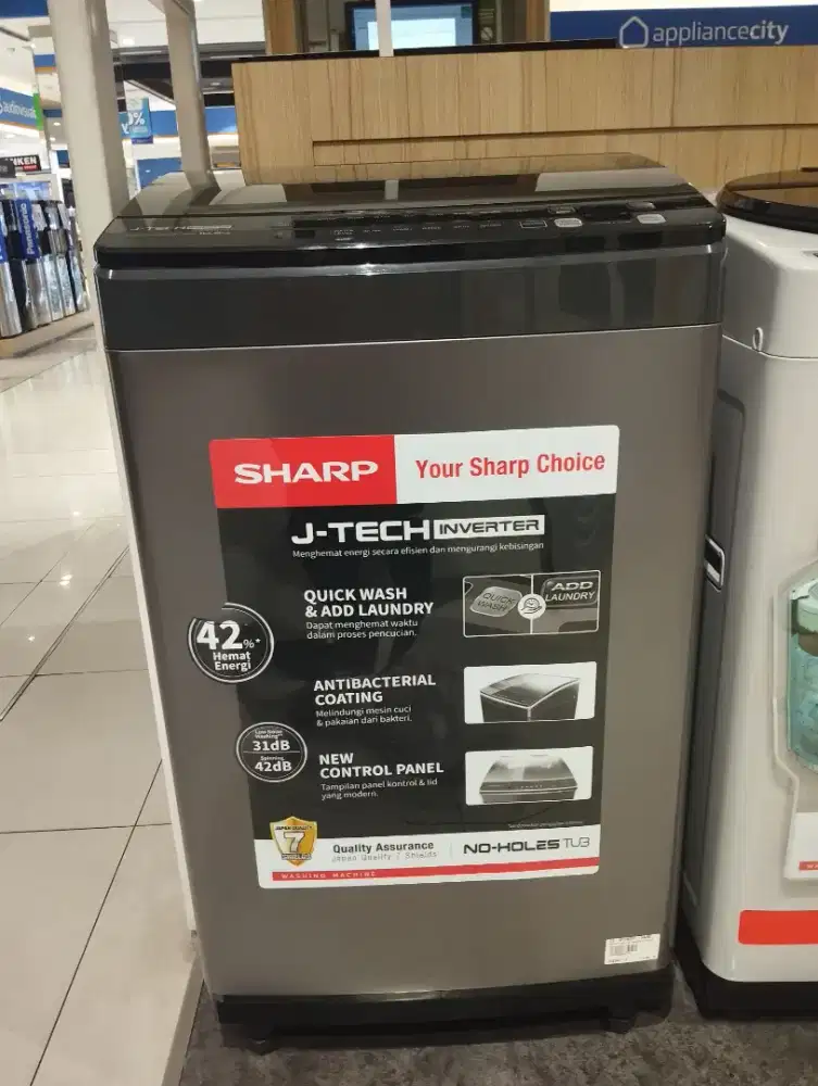 SEGAMPANG ITU CICILAN MESIN CUCI SHARP 10,5 KG DI HOME CREDIT