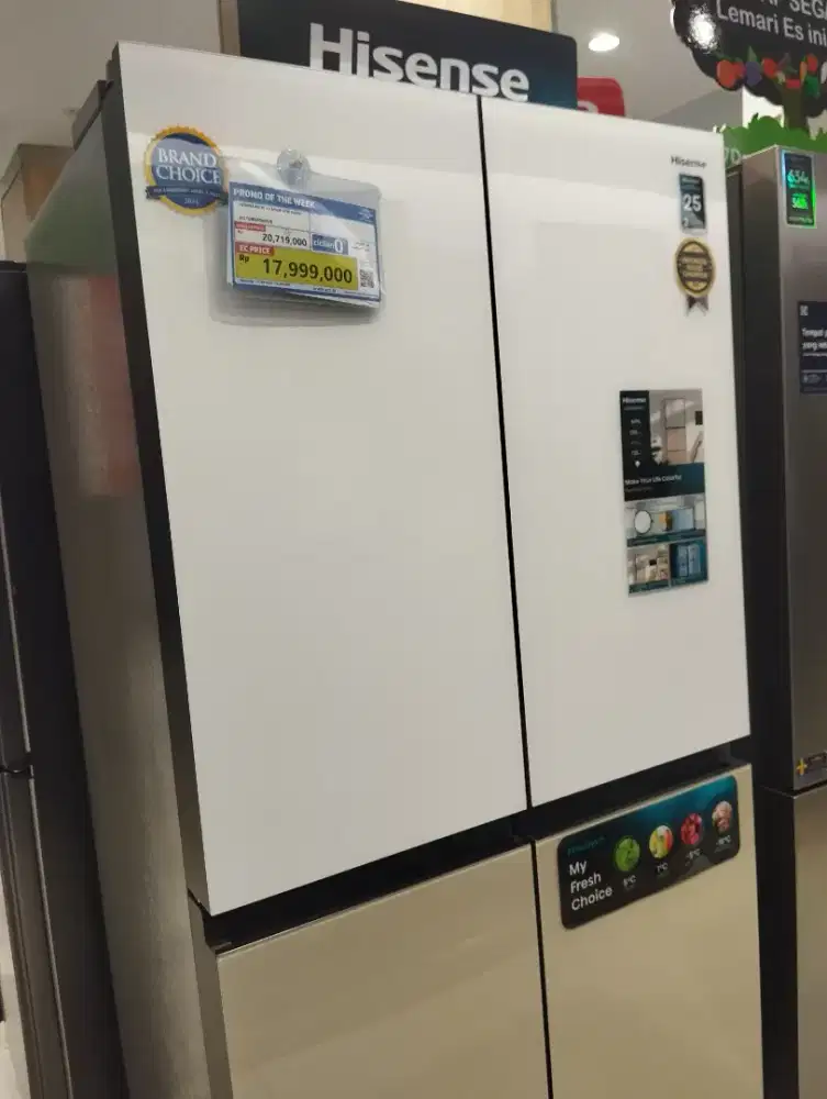 SEGAMPANG ITU CICILAN HISENSE REFRIGERATOR 670L DI HOME CREDIT