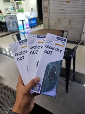 SAMSUNG GALAXY A07 4/64 GARANSI RESMI NEW SEGEL