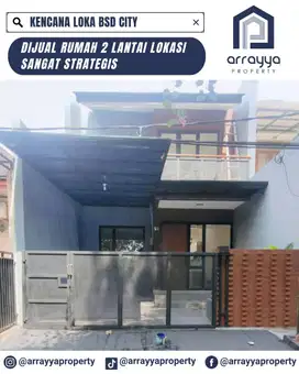 RUMAH SIAP HUNI!! LOKASI STRATEGIS KENCANA LOKA BSD CITY - HRB194