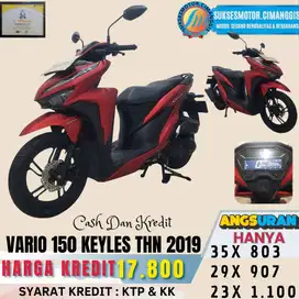 VARIO 150 KYELES TERMURAH CASH/KREDIT KLIK PROMO PROFIL UNIT LAINYA