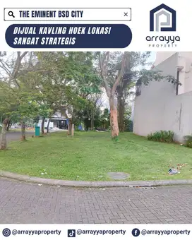 TANAH KAVLING POSISI HOEK!! THE EMINENT BSD CITY - MRB63