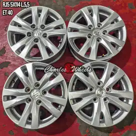 Velg Ertiga Silver Akar R15 + Ban