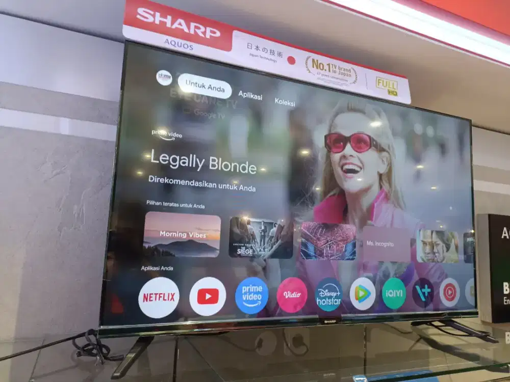 Sharp 43inch google tv