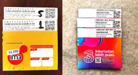 Simcar Indosat IM3 dan TRI sudah Rejistrasion ga perlu nik lagi