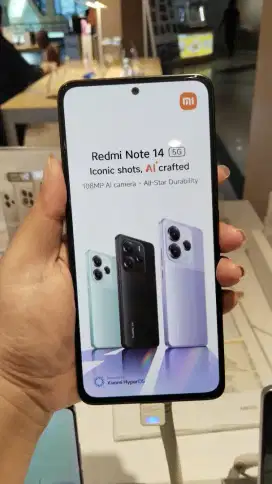 Redmi note 14 5g cicilan bebas 2X angsuran tanpa dp