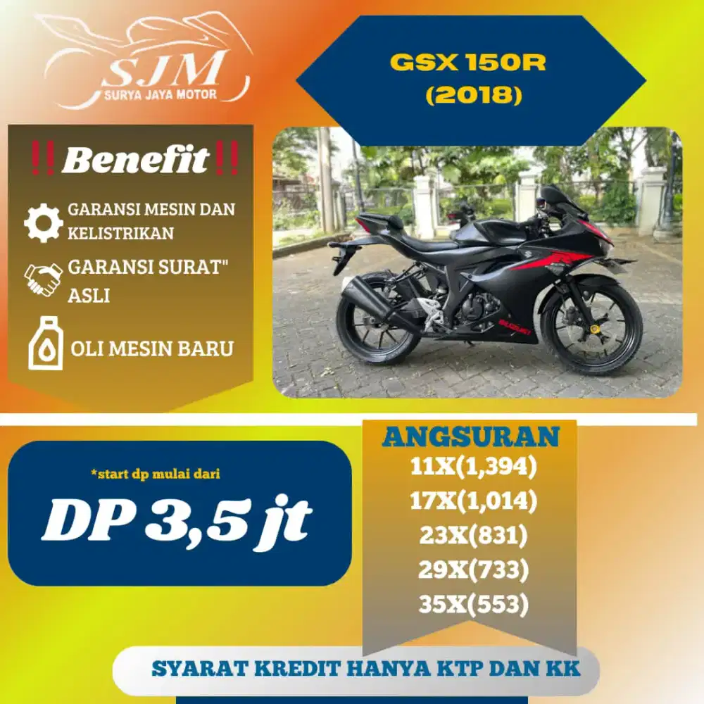 Gsx 150 R 2018 Pajak Panjang