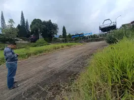Jual tanah siap bangun view bagus, udarasejuk dekat dgn tsii