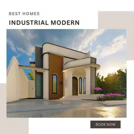 Rumah Estetis Gaya Industrial Tropis, Lokasi Strategis Harga 299 Juta.