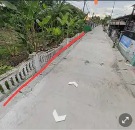 Jual tanah di Trosobo murah cocok untuk gudang atau usaha