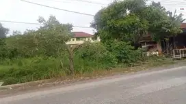 Tanah tepi Aspal Jl Duyung Nangka tengah kota pekanbaru