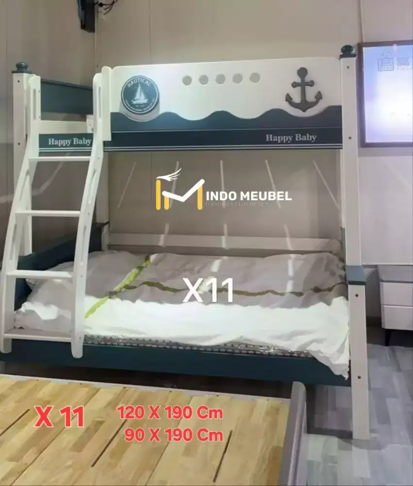 TEMPAT TIDUR TINGKAT ANAK PREMIUM NEW MODERN