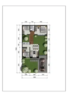 type anila cluster serena hill dua unit citraland bsb city semarang