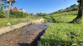 Tanah di puncak bogor ada aliran sungai kecil