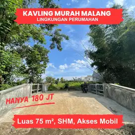 Jual Kavling SHM Malang Lokasi Nyaman & Tenang