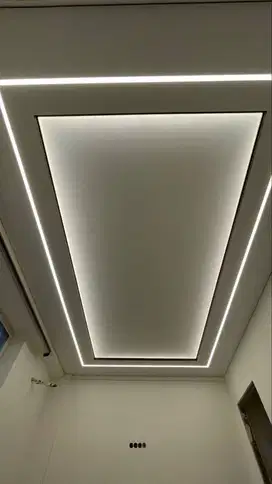 Partisi Jasa Tukang Pasang Wall Moulding Sekat Plafon PVC GRC Gypsum