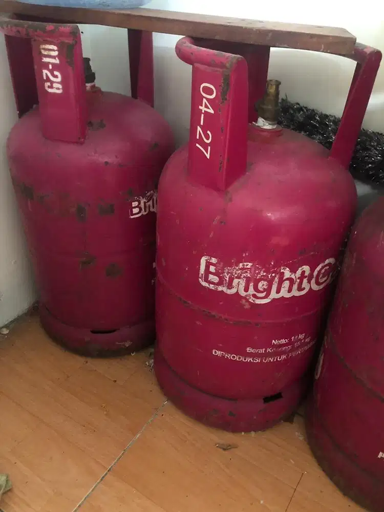 Tabung gas pink