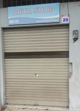 Cinere Raya kios pasar segar hadap jalan bukit cinere