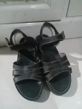 Sepatu Sandal Wanita Kulit Sapi Asli Home Made Preloved