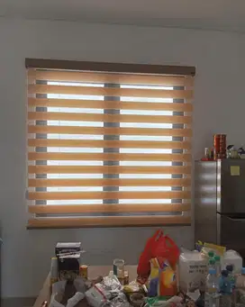Zebra blinds bahan blackout