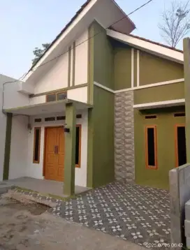 Jual rumah baru siap huni